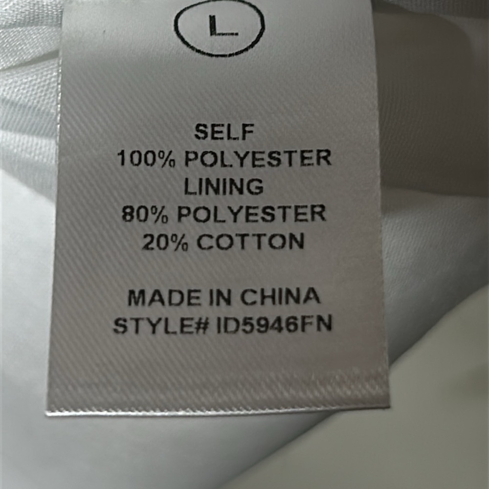 Fashion Nova Toulouse Mini Dress White Size Large NWT - Picture 9 of 10